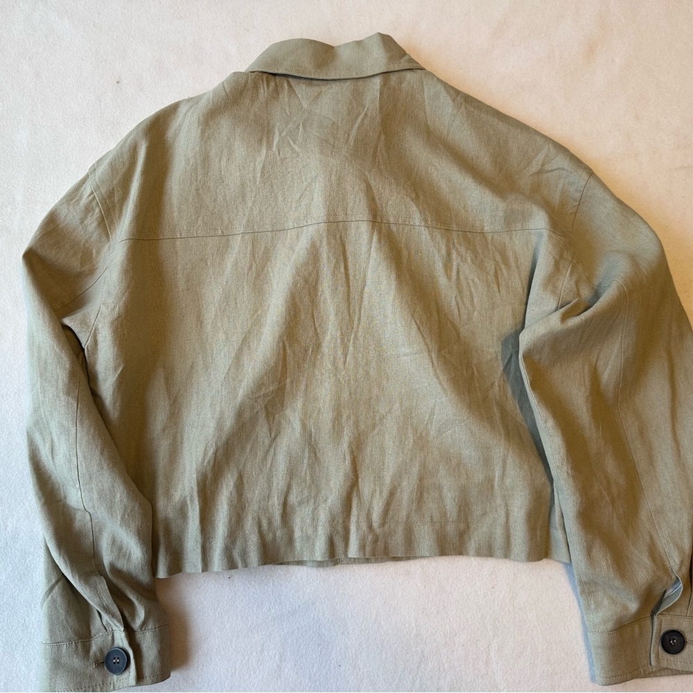 Zara Women's Utility Jacket in Tan - Picture 9 of 9